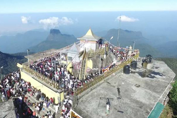 சிவனொளிபாத மலைக்கு வரும் யாத்திரிகர்களின் எண்ணிக்கை அதிகரிப்பு | Increase In The Number Of Pilgrims Coming Sri Pada