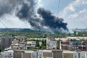 உக்ரைனில் வெடித்து சிதறிய ரஷ்ய இராணுவத்தின் ஆயுத கிடங்கு