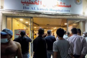 பாக்தாத் கொரோனா மருத்துவமனையில் ஆக்சிஜன் தொட்டி வெடித்ததில் 27 பலி