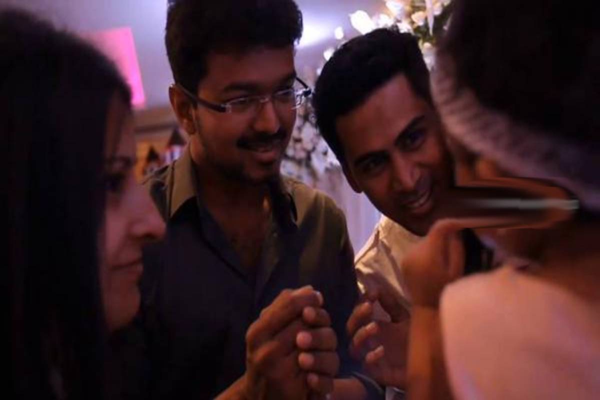 த்ரிஷா முதல் சங்கீதா வரை - விஜய்யின் முதல்வர் பதவியேற்பில் களைகட்டிய கூட்டம் | Trisha In Tvk Chief Joseph Ceremony Viral Photo