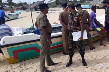 யாழ்ப்பாண கடற்பகுதியில் பொலிஸாரால் இருவர் அதிரடி கைது!