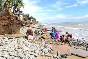 கடற்கரை மணலில் தங்க வேட்டையை தொடங்கிய மக்கள்.., இந்தியாவில் எங்கு நடக்கிறது?