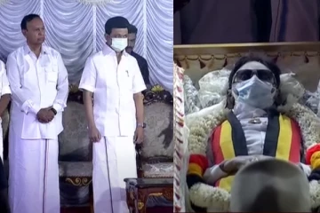 72 குண்டுகள் முழங்க - விடைபெற்றார் கேப்டன் விஜயகாந்த்..!