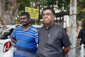 ஜனாதிபதியின் யாழ் வருகைக்கு எதிர்ப்புத் தெரிவித்து சிவாஜிலிங்கம் போராட்டம் (video)