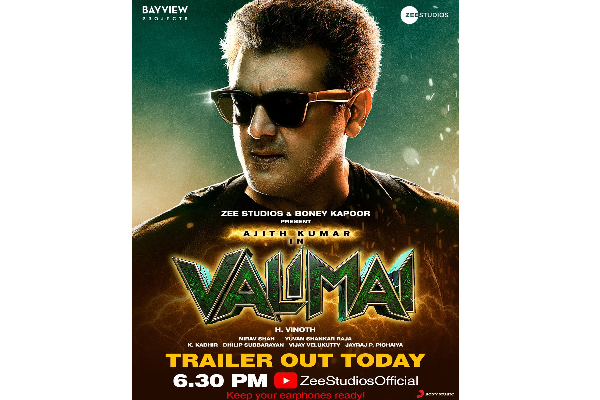 வலிமை ட்ரைலர் வெளியாகும் நேரம் என்ன தெரியுமா? வெறித்தனமாக காத்திருக்கும் ரசிகர்கள்.. | Valimai Trailer Release Time