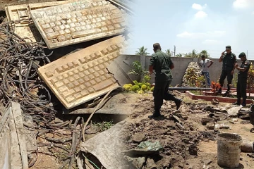 கிளிநொச்சியில் ஆயுதங்கள் மீட்பு(Photos)