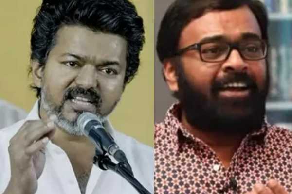 விஜய் உங்களுக்கு மனுஷ வாடை ஆகாதா..15 நிமிஷம் அப்படி பேசுங்க!! கரு பழனியப்பன் காட்டமாக பேச்சு.. | Karu Palaniappan Questions Vijay S Public Speech
