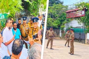 சம்மாந்துறையில் வலயக்கல்வி பணிப்பாளருக்கு எதிராக ஆர்ப்பாட்டம்