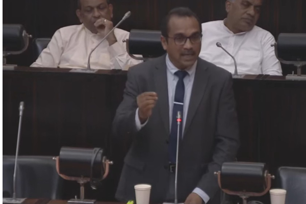 கொள்கலன் தொடர்பில் கேள்வி எழுப்பி பைத்தியம் என திட்டுவாங்கிய அர்ச்சுனா! சபையில் சலசலப்பு | Ramanathan Archchuna Palimeant Specch