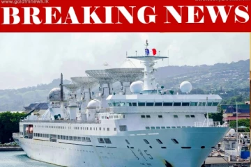 ආන්දෝලනාත්මක චීන නැව හම්බන්තොට වරායට ඇතුලු වෙයි.(VIDEO)