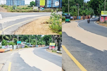 விபத்தை ஏற்படுத்தும் வீதியாக மாறிய யாழ். ஏ-9 வீதி!