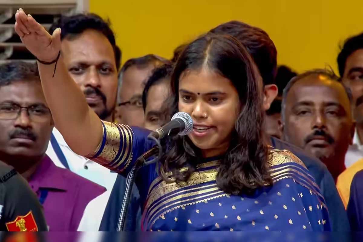 அந்த பெண் நானில்லை! அமைச்சர் கீர்த்தனா விளக்கம் | Tvk Minister Keerthana About Viral Video
