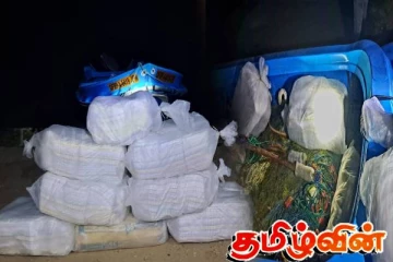 யாழில் இராணுவ புலனாய்வு பிரிவினரால் 220 கிலோகிராம் போதைப்பொருள் மீட்பு..!