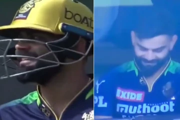 விரக்தியில் சிரித்த கோலி.. மனமுடைந்த ரசிகர்கள்! வீடியோ