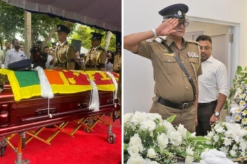 முழு அரச மரியாதையுடன் விடைபெற்ற முன்னாள் பொலிஸ்மா அதிபர் விக்ரமரத்ன
