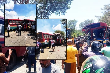 கொழும்பிலிருந்து கதிர்காம நோக்கி சென்ற பேருந்து கோர விபத்து! நால்வர் பலி - 40 பேர் காயம்