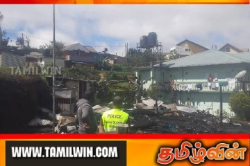 நுவரெலியாவில் வீடொன்று முற்றாக தீக்கிரை
