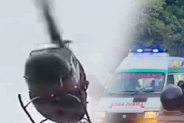 மீட்பு பணியில் விபத்துக்குள்ளான ஹெலிகொப்டர் ; ஐவர் வைத்தியசாலையில்