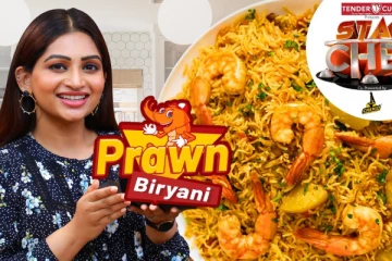 Prawn Biryani Recipe | Nakshathra Nagesh | Star Chef | Ep-4