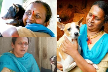 எனக்கு 35 குழந்தைகள்! நாயின் மீது பாசத்தை பொழியும் அன்னை