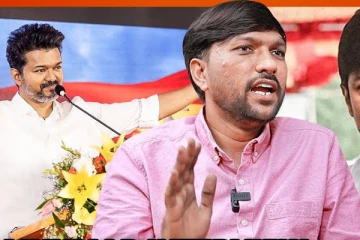 விஜய் கட்சி கொடியில் இவ்வளவு இருக்கா.. TVK Ramkumar Interview