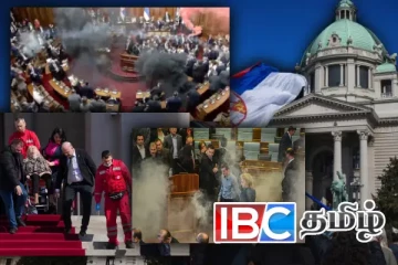 வெளிநாடொன்றின் நாடாளுமன்றில் களேபரம்: எதிர்க்கட்சியினரின் குண்டுவீச்சில் எம்.பிக்கள் படுகாயம்