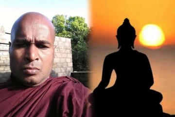 இலங்கை மக்களுக்காக கடவுளுடன் பேசும் பௌத்த பிக்கு! வியப்பில் மக்கள்