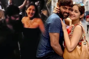 இரவு பார்ட்டியில் கணவருடன் டான்ஸ்! நடிகை சாயிஷா வெளியிட்ட வீடியோ