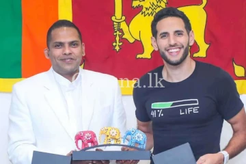 ලෝක ප්‍රසිද්ධ නාස් ඩේලි සහ හරීන් අතර හමුවක්. - සුවිශේෂි ගිවිසුමකටත් අත්සන් තියලා.