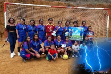 மின்னல் தாக்கி நான்கு விளையாட்டு வீராங்கனைகள் பலி