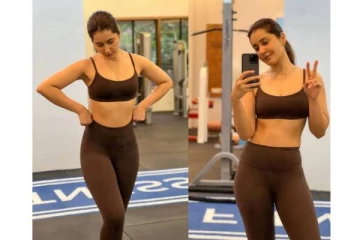 ஜிம் உடையில் ரசிகர்களை கவரும் நடிகை ராஷி கன்னா.. லேட்டஸ்ட் போட்டோஷூட் புகைப்படங்கள்