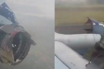 27,000 அடி உயரத்தில் சேதமான விமான எஞ்சின் ; அதிஷ்டவசமாக தப்பிய உயிர்கள்