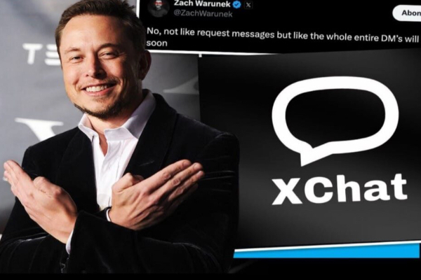 Whatsapp-க்கு போட்டியாக X Chat : எலான் மஸ்க் வெளியிட்ட முக்கிய அறிவிப்பு | Elon Musk Launched X Chat App For Discussing Whatsapp-க்கு போட்டியாக X Chat : எலான் மஸ்க் வெளியிட்ட முக்கிய அறிவிப்பு | Elon Musk Launched X Chat App For Discussing