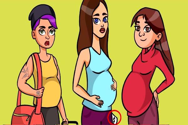 IQ Test: கர்ப்பிணி வேடத்தில் தப்பிச் செல்லும் திருட்டு பெண்.. புதிரை தீர்க்க முடியுமா? | Brain Teaser Iq Test Spot Who Is The Thief