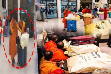 விமான நிலையத்தில் போதைப்பொருட்களுடன் பரபரப்பை ஏற்படுத்திய பிக்குகள் - சிக்கிய பிரதான சூத்திரதாரி