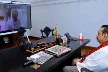 பிரதமராக பதிவியேற்று ஓராண்டு நிறைவுற்றதையடுத்து ´இலங்கை - இந்திய ஆசீர்வாத பூஜை´