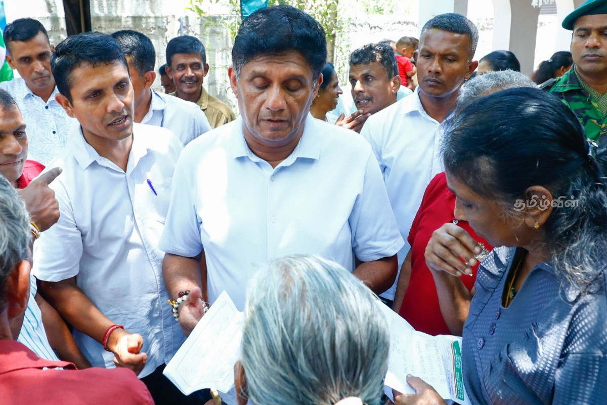 கோட்டாபயவுக்கு நடந்ததை சிந்தித்து பார்க்கவும்! அநுர தொடர்பில் கடும் குற்றச்சாட்டு முன்வைத்த சஜித் | Government Taking Our Deathbed Opposition Leader கோட்டாபயவுக்கு நடந்ததை சிந்தித்து பார்க்கவும்! அநுர தொடர்பில் கடும் குற்றச்சாட்டு முன்வைத்த சஜித் | Government Taking Our Deathbed Opposition Leader