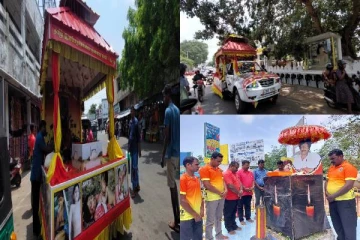 தமிழ் இனப்படுகொலை நினைவு ஊர்தி பவனி - யாழில் மக்கள் அஞ்சலி!