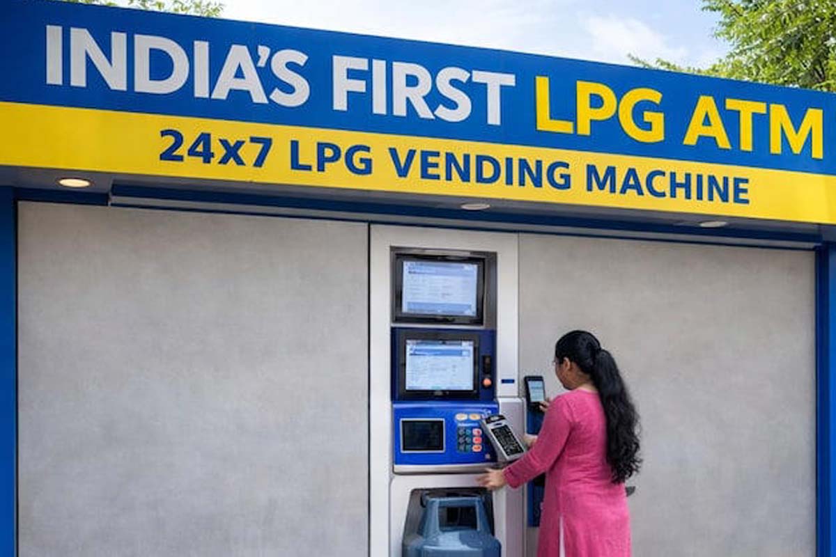 வந்துவிட்டது LPG ATM... வெறும் 3 நிமிடத்தில் எரிவாயு சிலிண்டரை பெறுவது எப்படி? | How To Use Gas Cylinder Lpg Atm