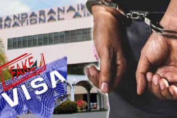 குடிவரவு அதிகாரிகளின் அதிரடி நடவடிக்கை ; போலி விசாவுடன் 4 இலங்கையர்கள் கட்டுநாயக்கவில் கைது