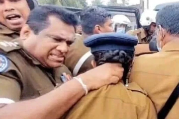 පොලිස් කාන්තාවන්ගේ බෙල්ල මිරිකූ පොලිස් ලොක්කා ගැන පරීක්‍ෂණ අරඹයි..