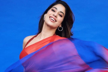 ஜான்வி கபூர் சேலையில் செம ஹாட் போட்டோஷூட்