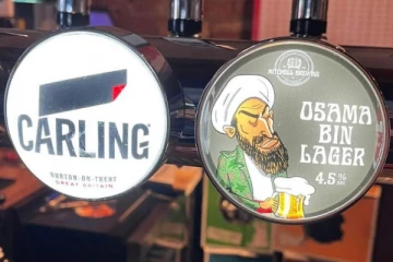 பிரித்தானியாவில் பரபரப்பை கிளப்பிய “ஒசாமா பின் லேகர்” பீர்: முடங்கிய இணையதளம்!