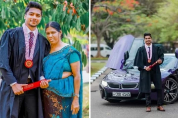 එහා පැත්තෙන් ඉන්න ඕන මගේ තාත්තා නැතුව හරිම පාලුයි ඉංජිනේරු උපාධිය ගත් ඉෂාර තැබූ සංවේදී සටහන