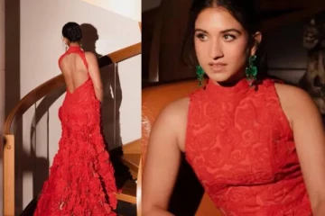 அம்பானி மருமகள் ராதிகா மெர்ச்சண்ட்-ஆ இது!! பேக்லச் ஆடையில் மிரட்டுறாங்க..