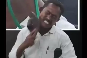 தன்னையே செருப்பால் அடித்துக்கொண்ட கவுன்சிலர், அழுதுகொண்டே சென்ற நபர் - இதுதான் காரணம்!