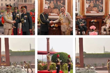 இலங்கையின் இராணுவத்தளபதிக்கு புதுடெல்லியில் சிவப்பு கம்பள வரவேற்பு