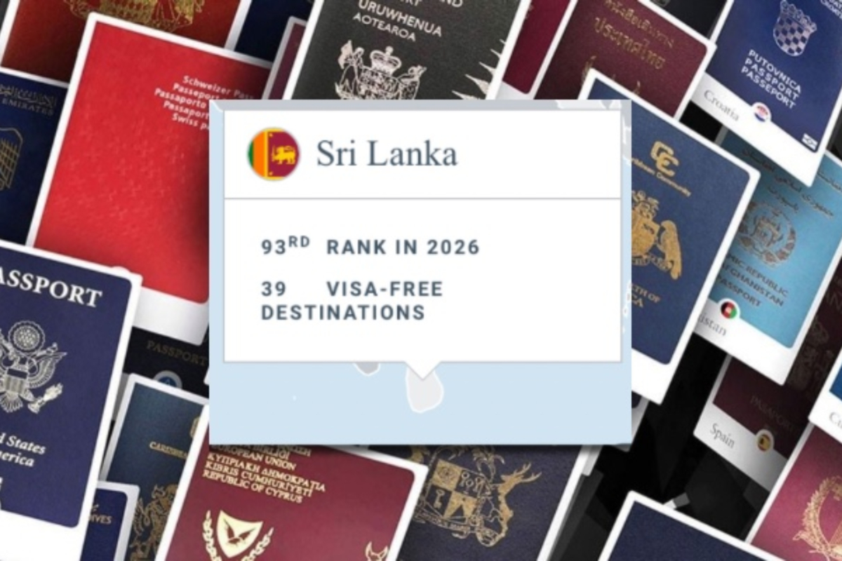 சர்வதேச ரீதியில் இலங்கை கடவுச்சீட்டுக்கு கிடைத்த இடம்! | New World Passport Ranking Sri Lanka S Rank