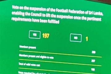 FIFAவில் இருந்து இலங்கையை இடைநிறுத்த வாக்களித்த 197 நாடுகள்!