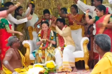 சீனப் பெண்ணை திருமணம் செய்த ஆண்டிப்பட்டி மாப்பிள்ளை - நாடு விட்டு பறந்த காதல்!